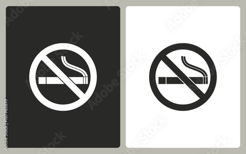 Smoke - vector icon.