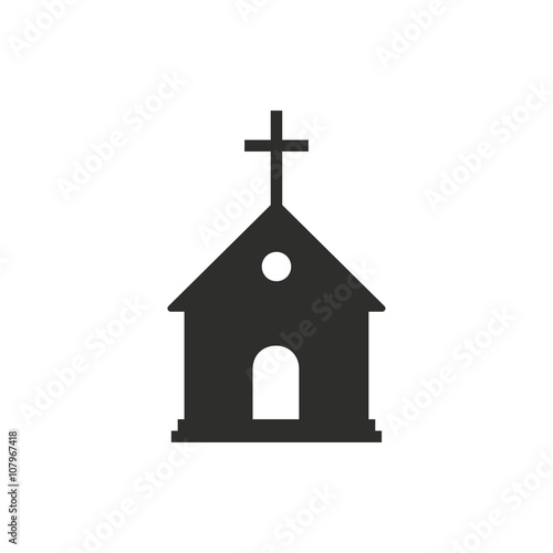 Church - vector icon.