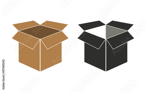 Box - vector icon.