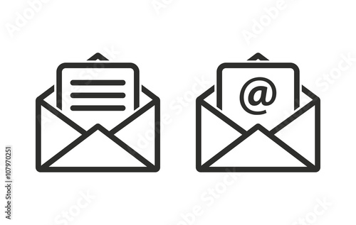 Mail  - vector icon.