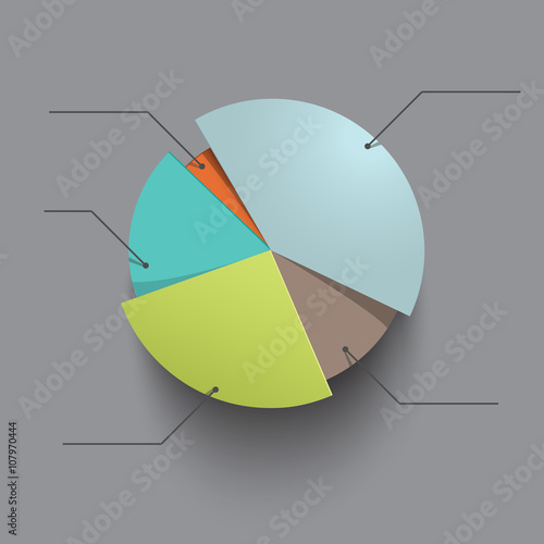 original design diagram data / vector element