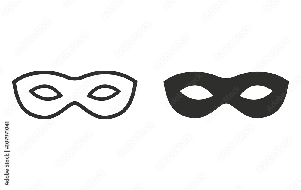 Mask - vector icon. Mask - vector icon.