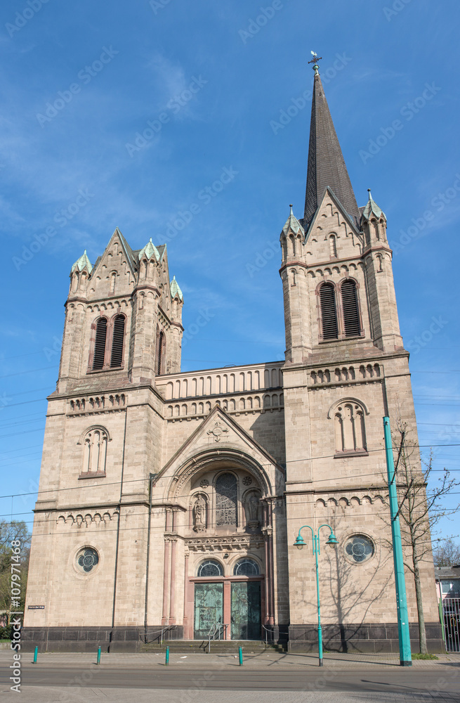 Fototapeta premium St. Ewaldi Kirche Duisburg Laar