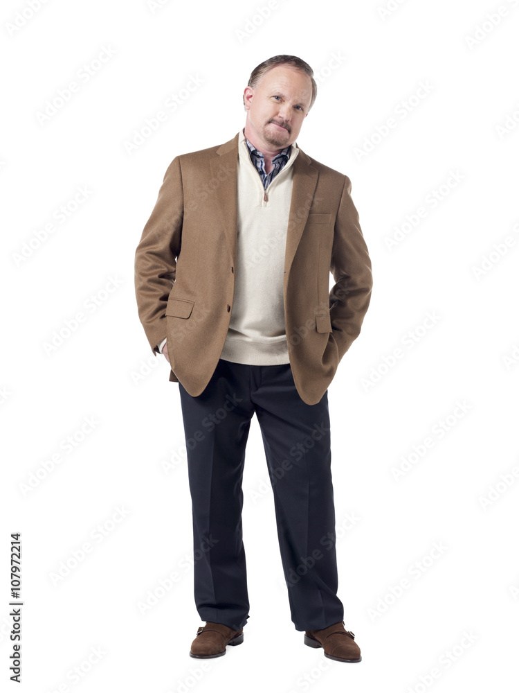 confident senior businessman confident senior businessman