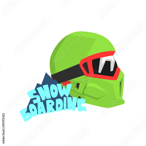 Snowboarding Helmet With Logo