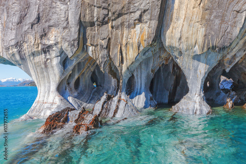marble caves, Patagonia chilena photo