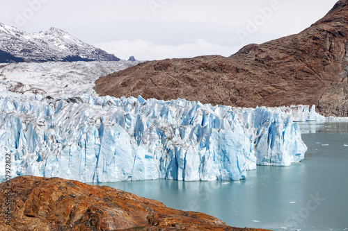 The Viedma Glacier, Patagonia, Argentina photo