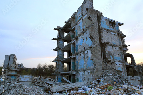 Photography Lost house. Ruines