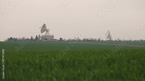 Observatory antenna center in Ukraine photo