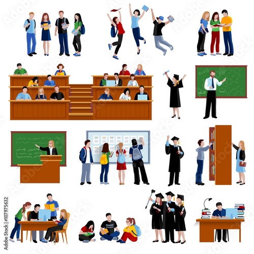 Students At The University