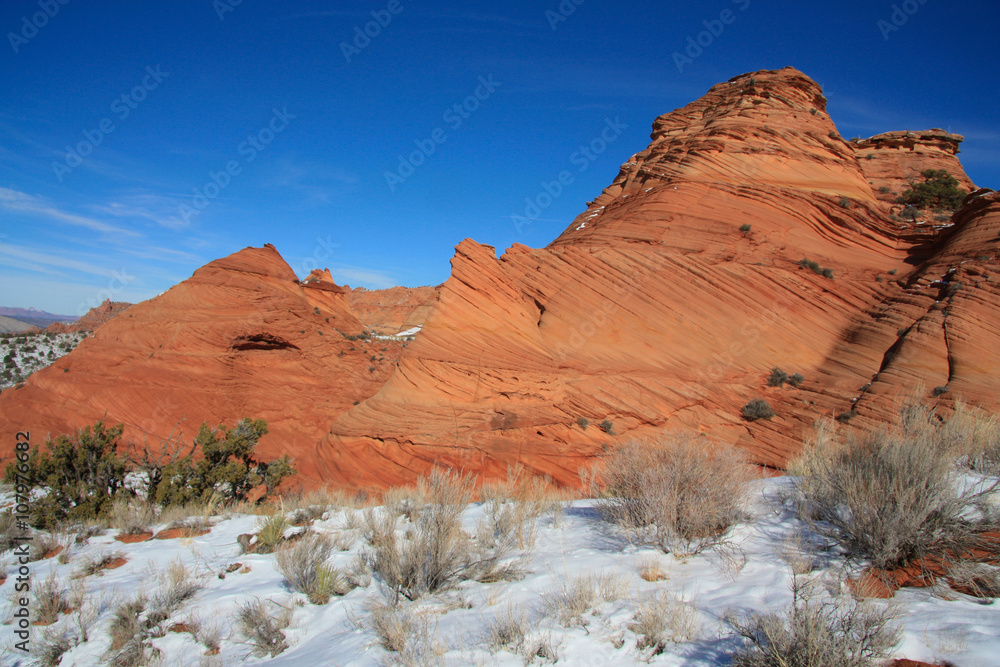 Winters day at Coyote Buttes