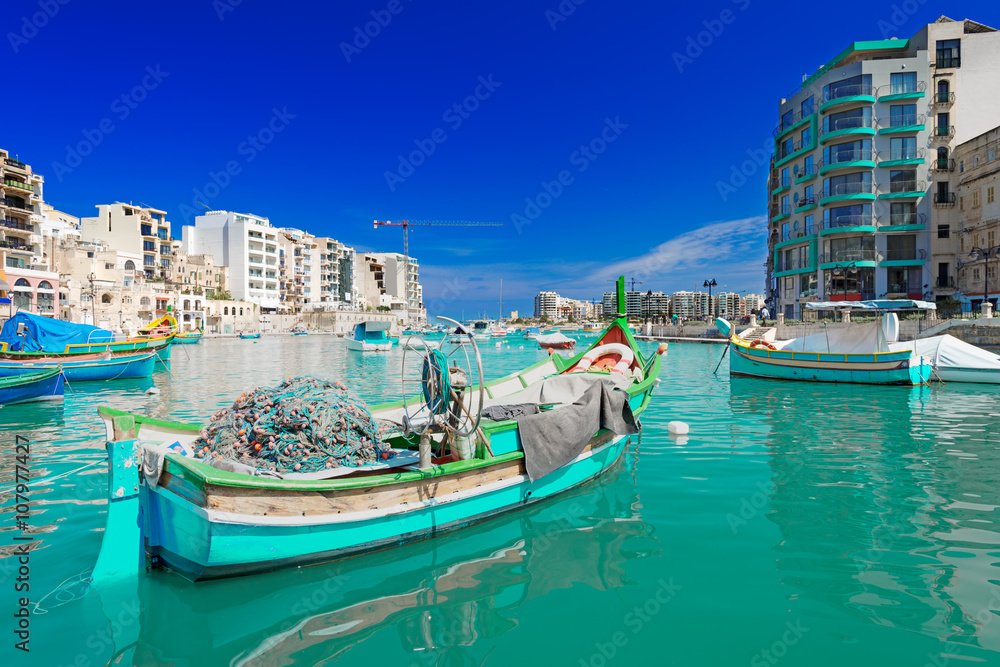 Mediterranean boats Malta