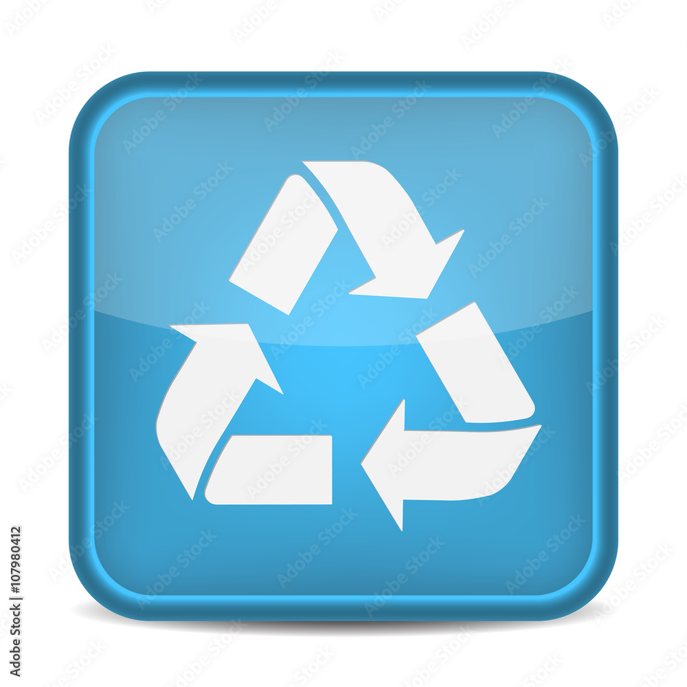 Recycling Button. Recycle Sign. Recycling Button. Recycle Sign.
