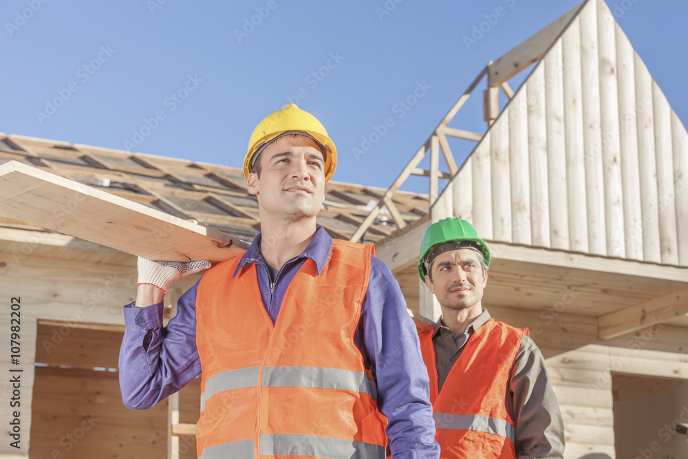 Two contractors on site Two contractors on site