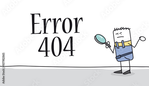 Error 404 sur Internet