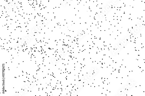 Splatter background. Black glitter blow explosion and splats on white background. Sprinkles spray drops. Grunge sparkles, blots and splashes. Grungy distress texture.