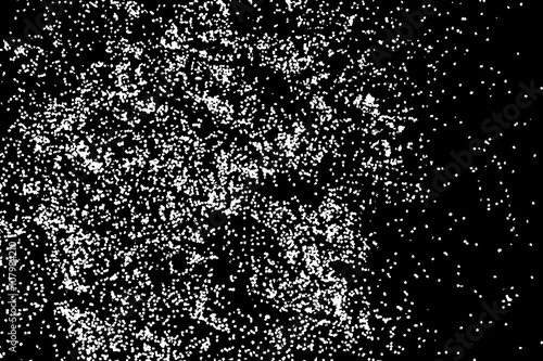 Abstract starry night sky. Stars on dark sky at night. Outer space background. The falling snow. Night sky with stars.