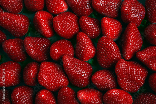 Strawberries full frame