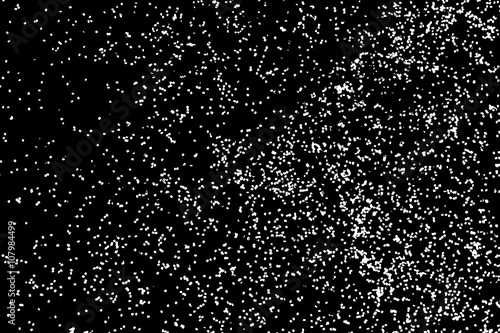 Abstract starry night sky. Stars on dark sky at night. Outer space background. The falling snow. Night sky with stars.