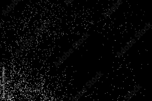 Abstract starry night sky. Stars on dark sky at night. Outer space background. The falling snow. Night sky with stars.