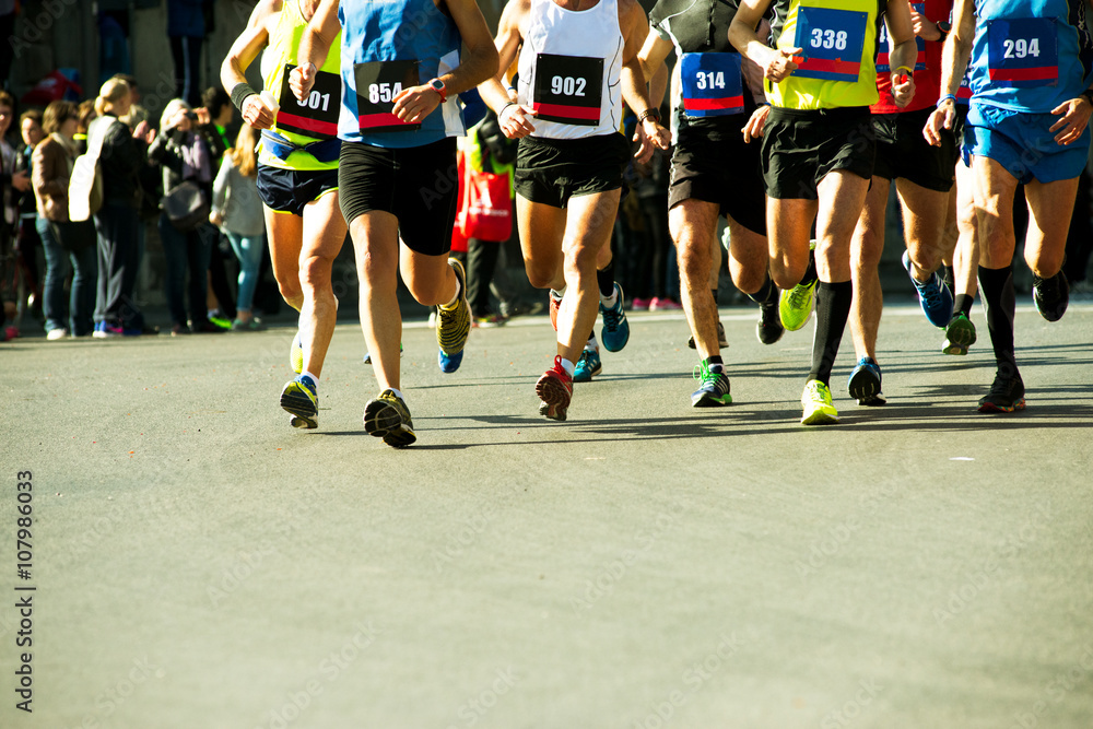 runners in a Marathon
