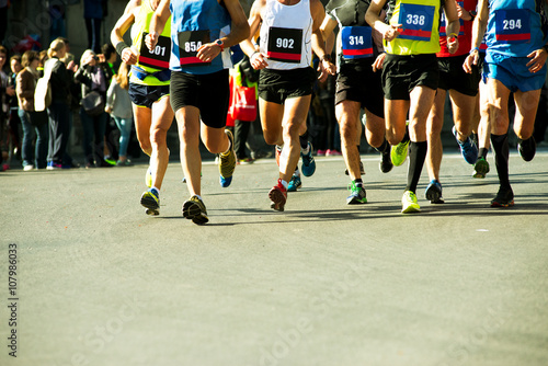runners in a Marathon