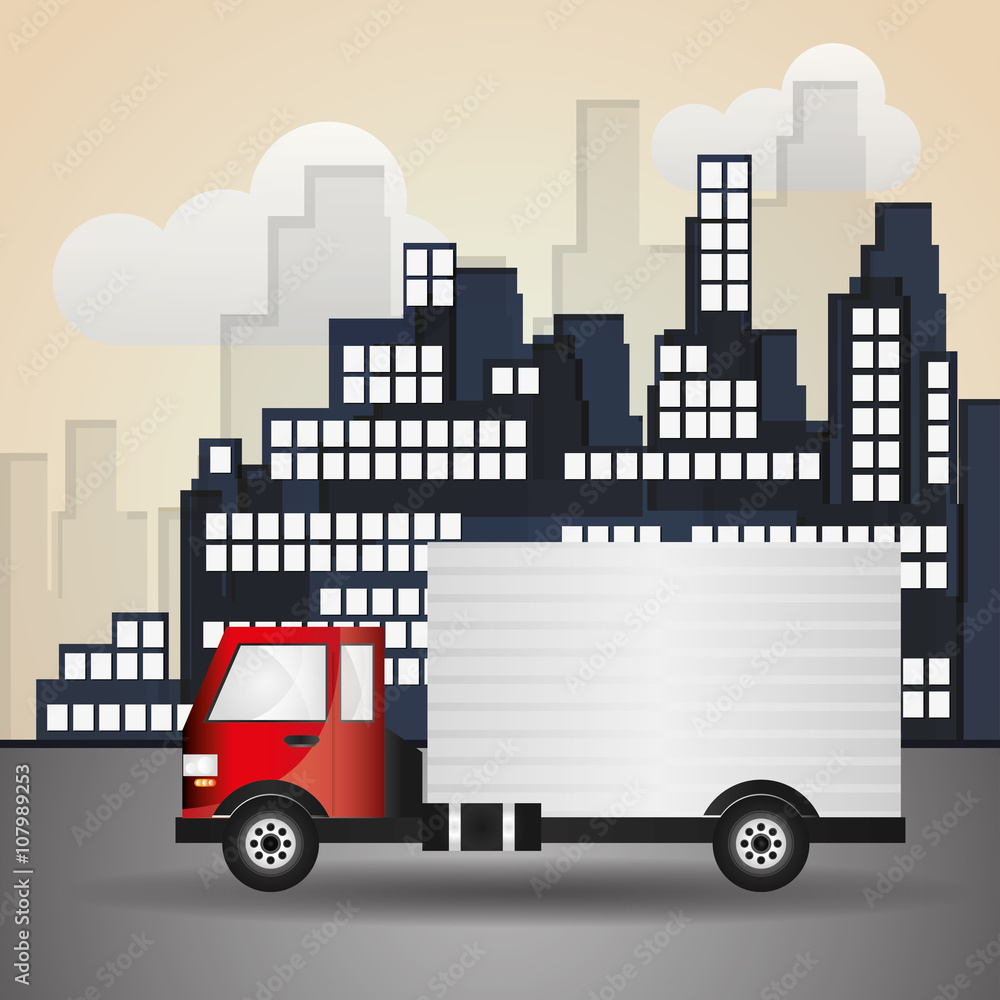 Truck graphic design , editable graphic Truck graphic design , editable graphic