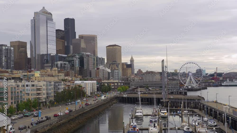 Seattle Waterfront View With All Logos and ID info Removed! Seattle Waterfront View With All Logos and ID info Removed!