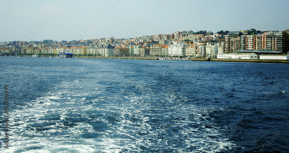 View of Santander,Spain
