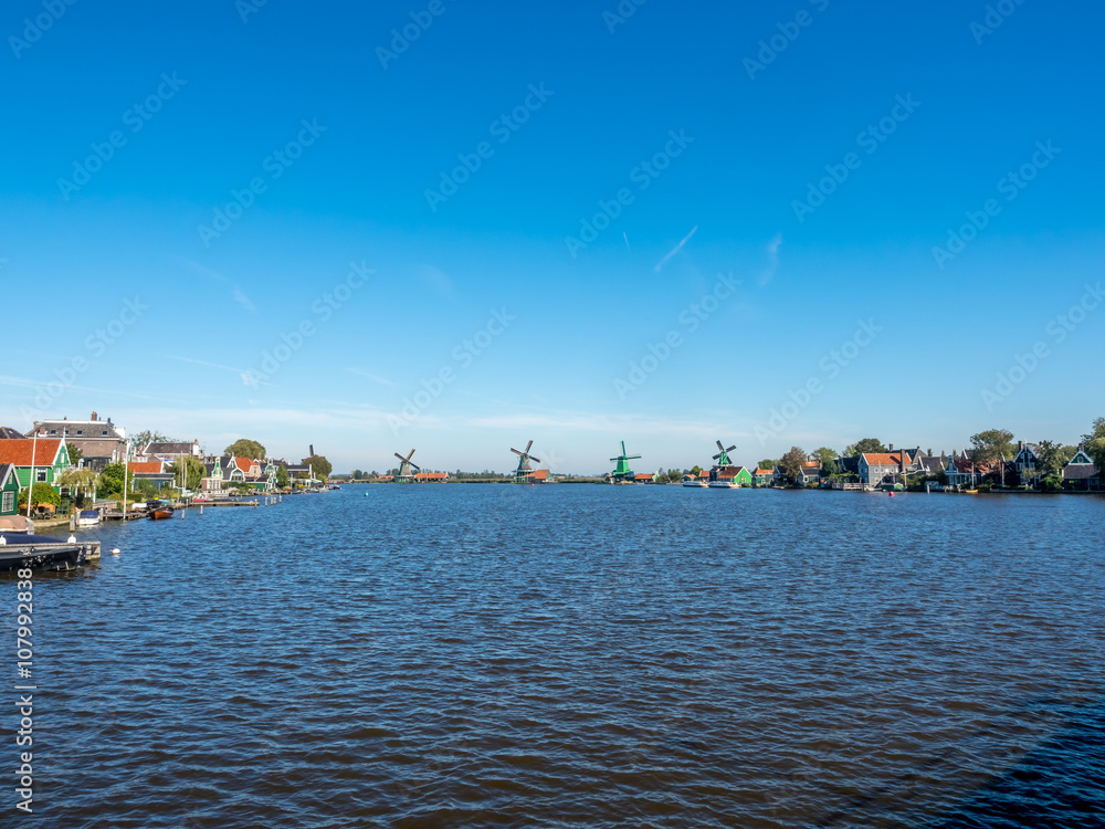Obraz premium City scene of Zaan Schans