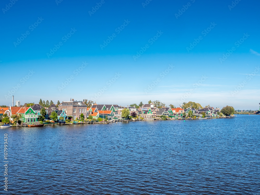 Fototapeta premium City scene of Zaan Schans