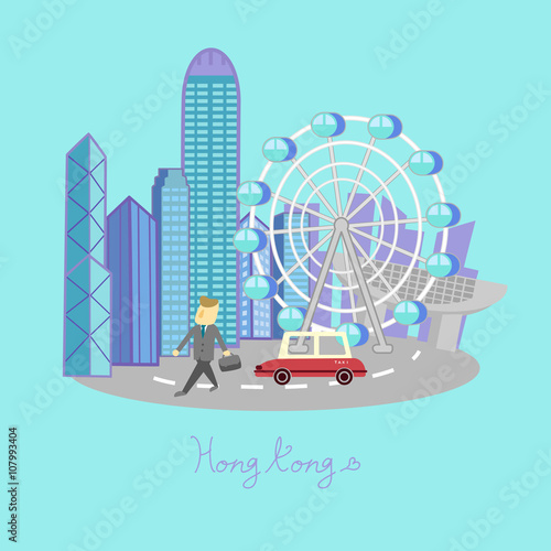 Hong Kong travel element