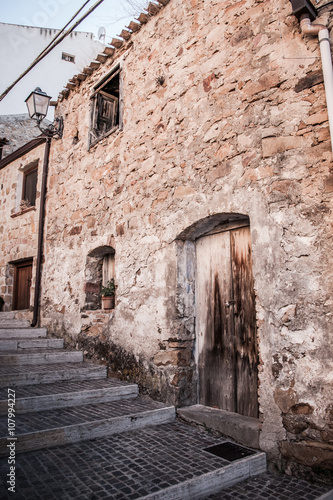 Fototapeta Naklejka Na Ścianę i Meble -  A beautiful street of Sicilian town