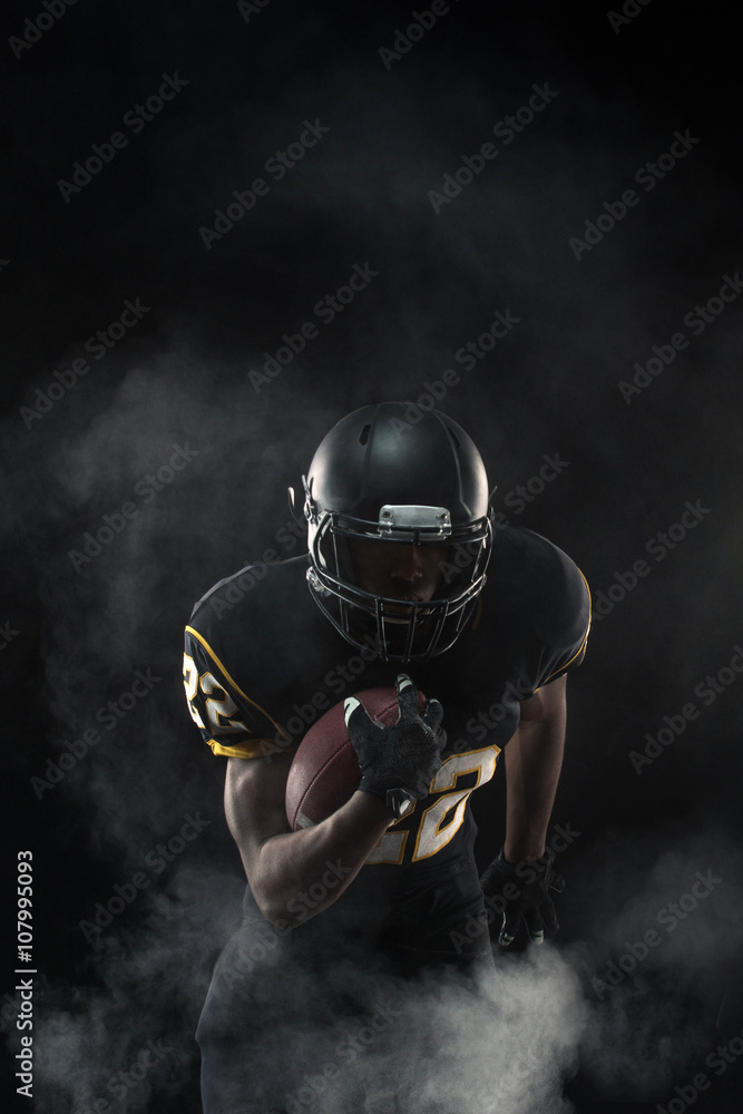 Obraz premium African American Football Player