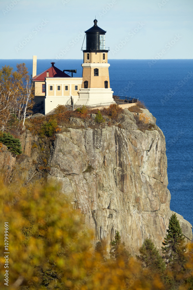 Split Rock Lighthouse on Lake Superior in Minnesota