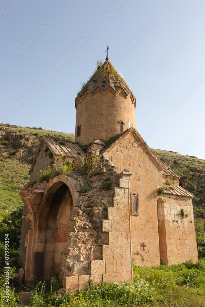 Ruined ancient Surb Karapet church