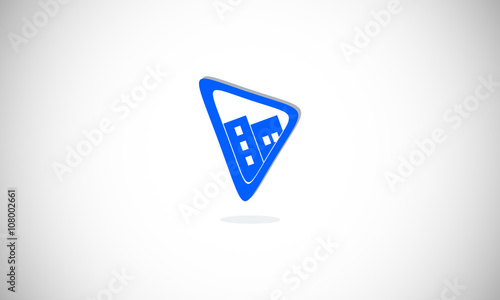 building, icon, logo, modern, business