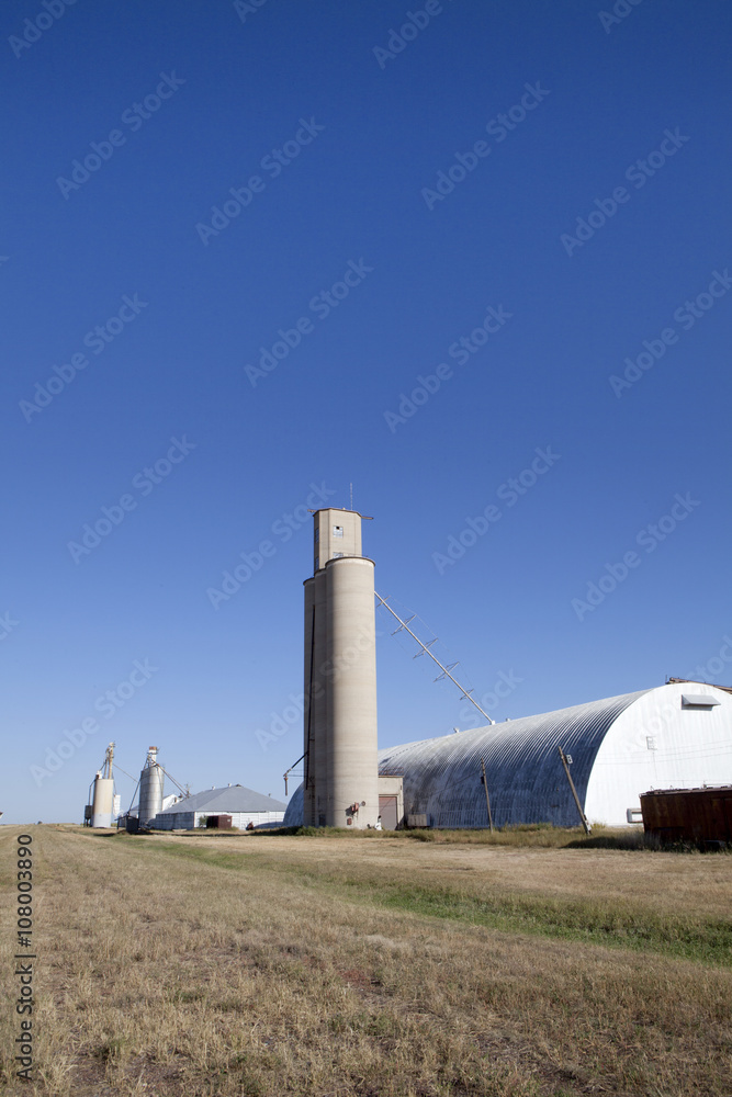 Texas Farm and modern barn Texas Farm and modern barn