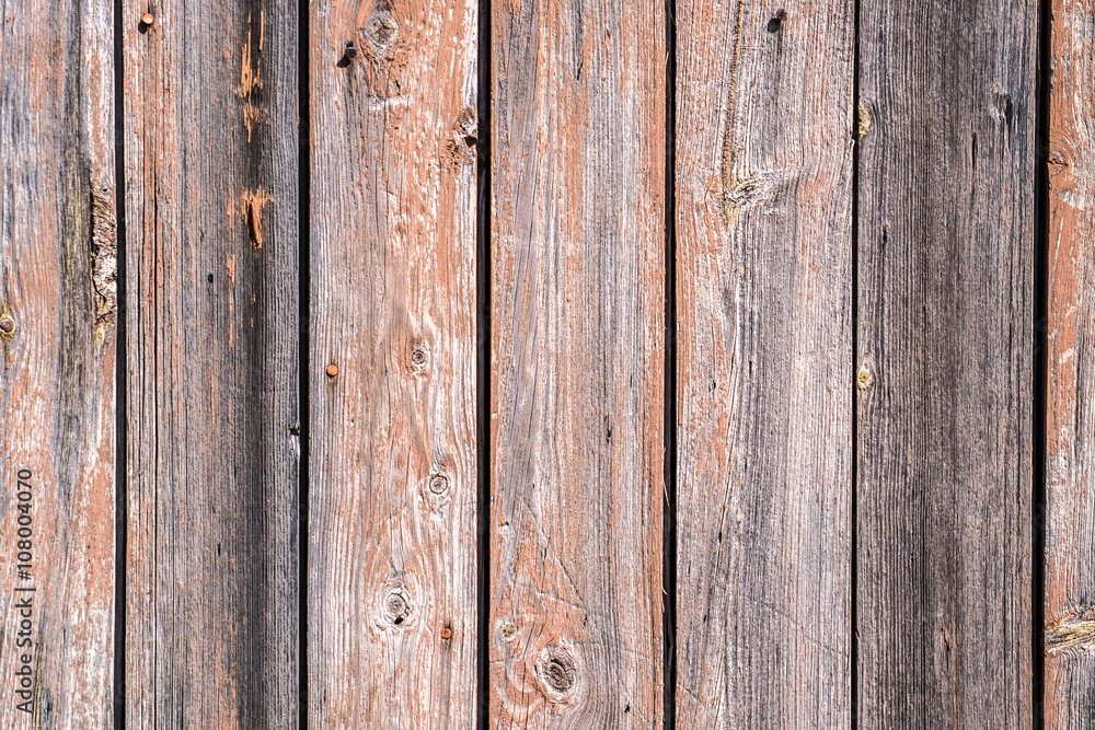 Old wooden texture, wood background, gray boards
