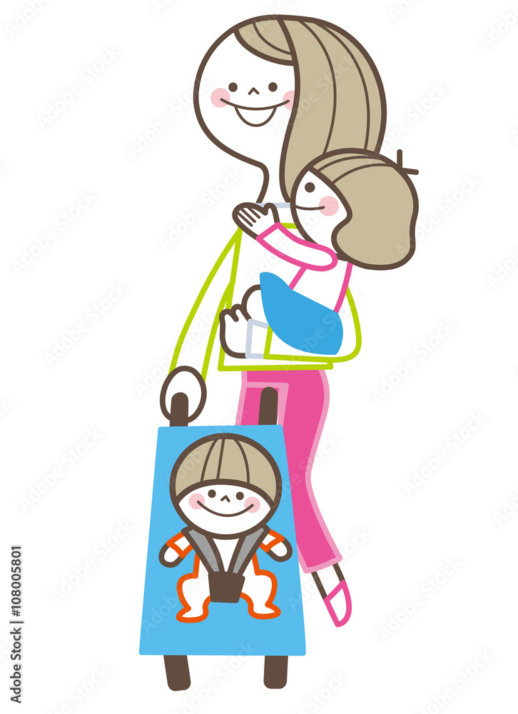 お母さんと子供 お母さんと子供