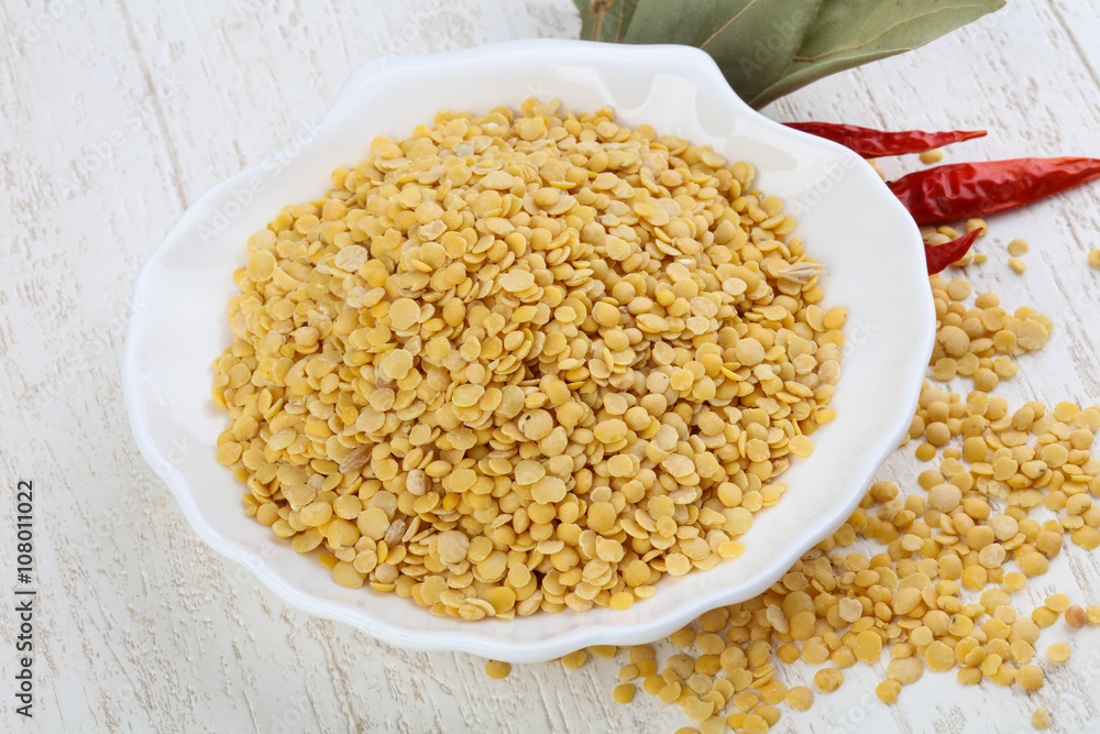 Yellow lentils Yellow lentils