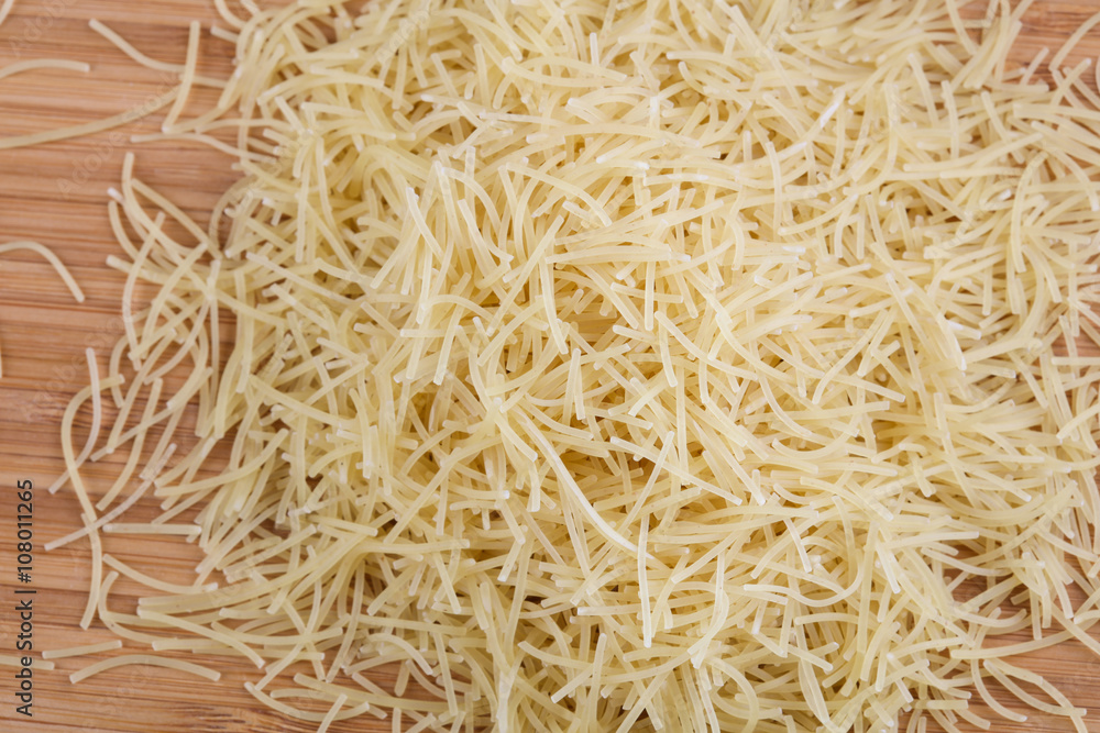 Dry vermicelli pasta