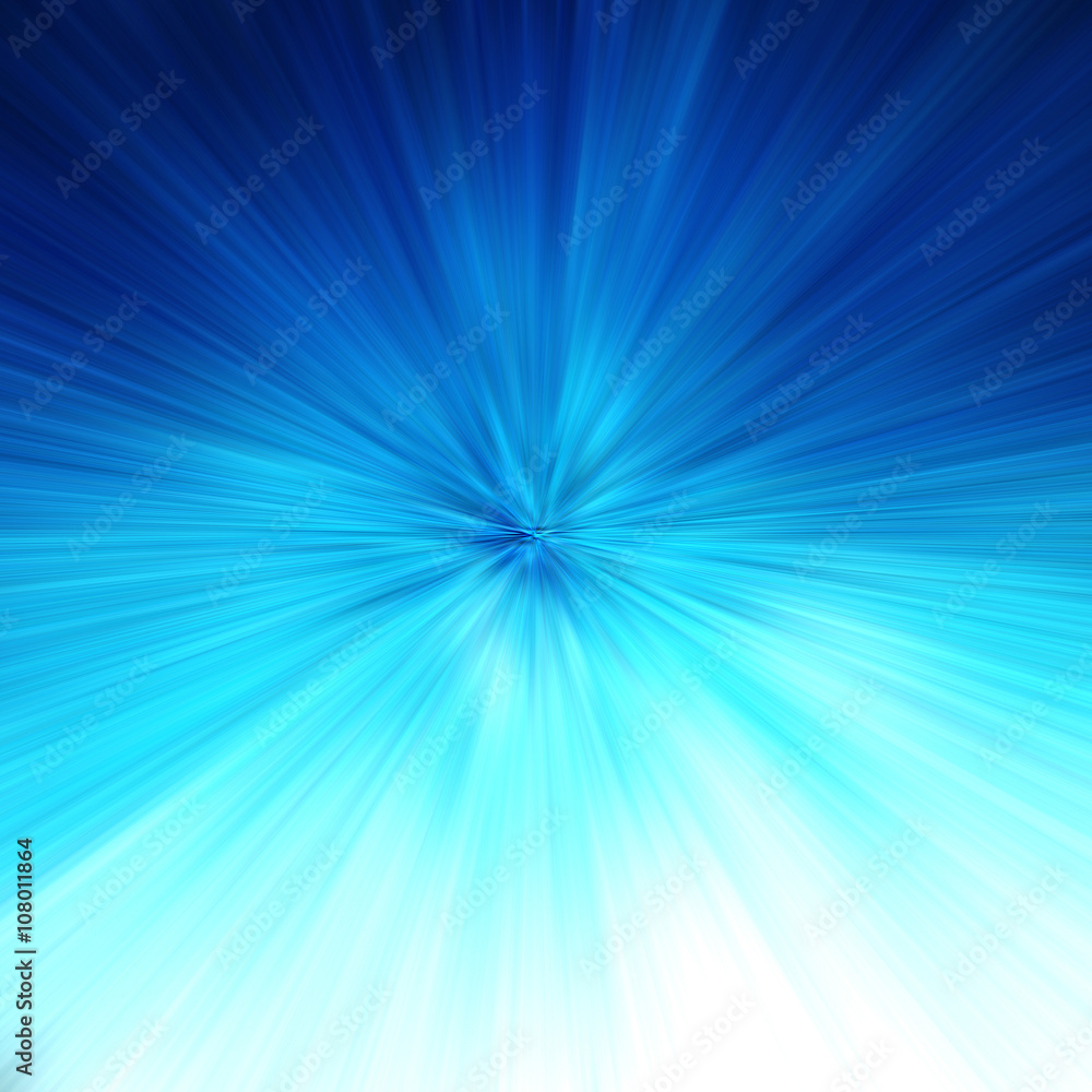 Blue Abstract Zoom Motion background