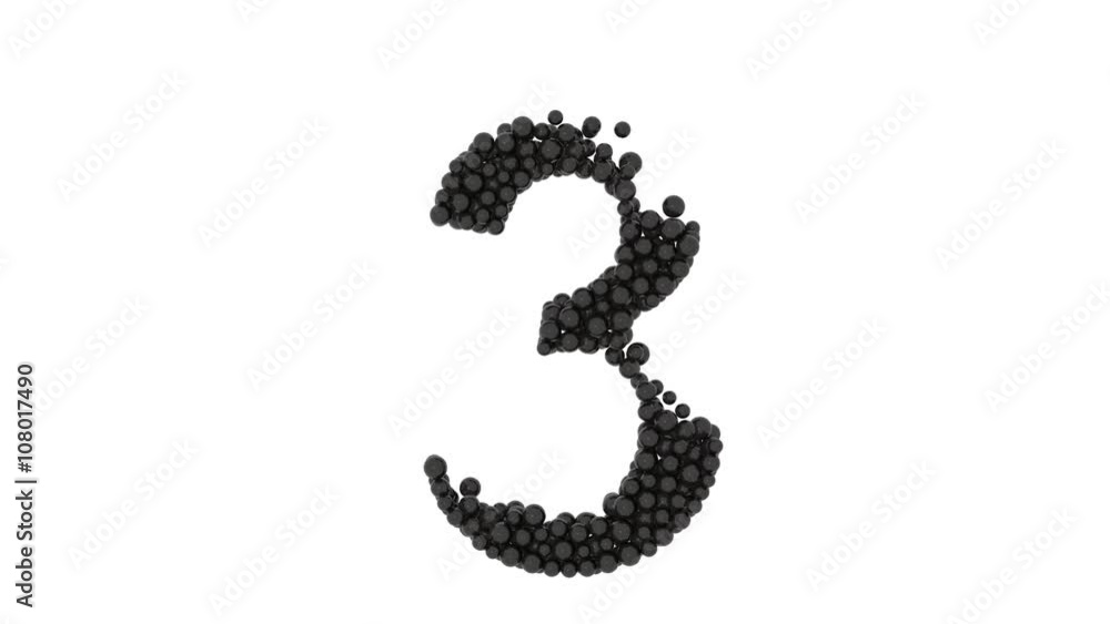 Dynamic magnetic spheres as number 3 Dynamic magnetic spheres as number 3