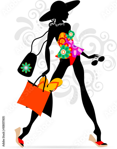 Summer silhouette