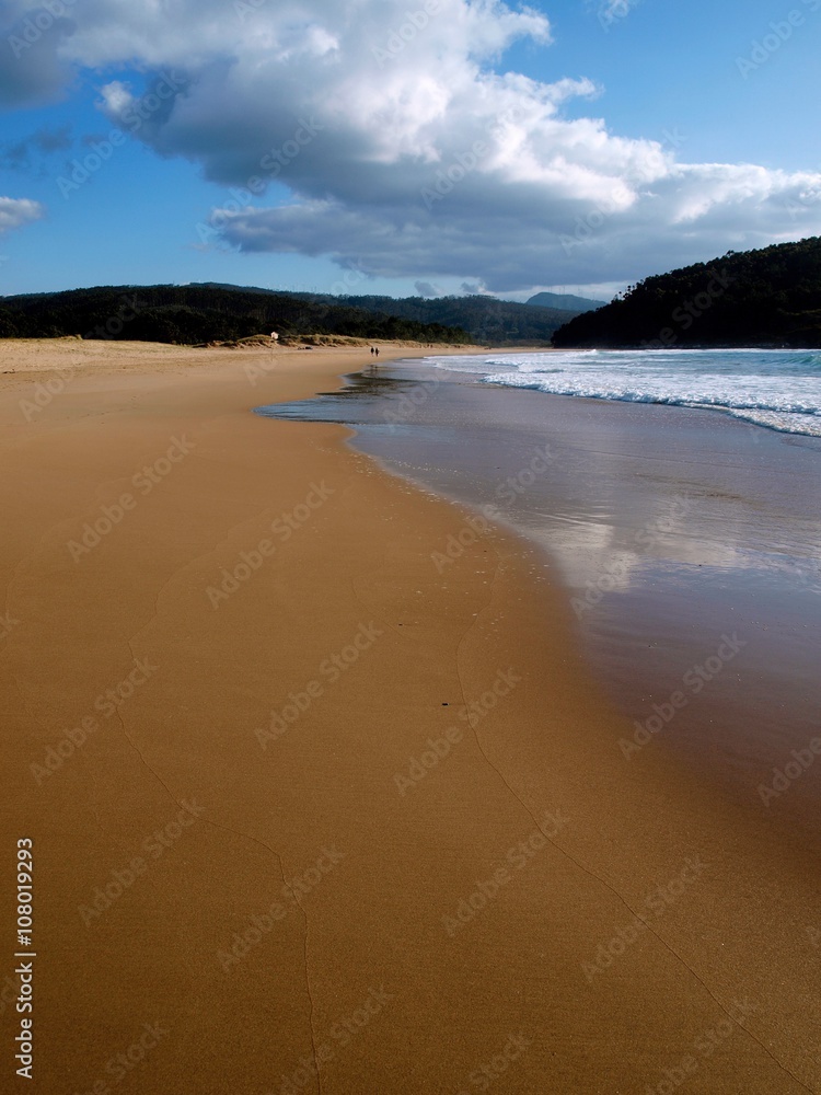 Esteiro beach in Galician