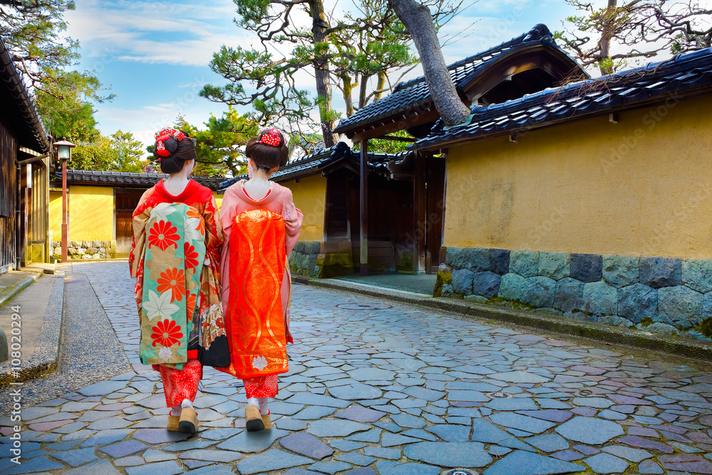 Ταπετσαρία Japanese Geisha at Nagamachi samurai street in Kanazawa, Japan

KANAZAWA, JAPA