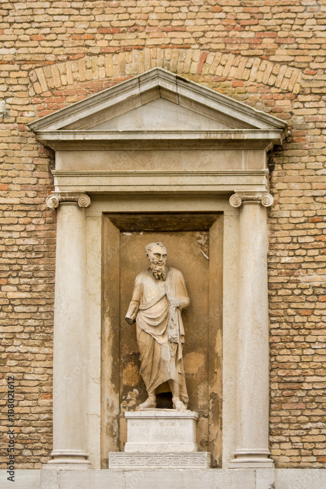 Statue in Venedig, Italien