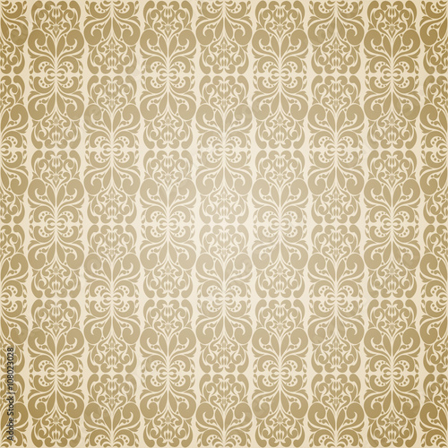 Seamless wallpaper retro pattern