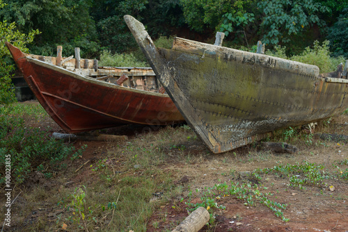 The boats in Goa  India